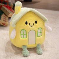 Jouet en peluche pour enfants, simulation de voiture de dessin animé, avion, coussin, fusée, camion de pompiers, maison, poupée de confort pour dormir, cadeau