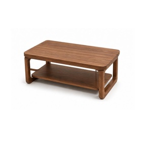 Table basse pliable en bois massif faite à la main, design moderne, personnalisable, pour hôtel, chambre à coucher, usage domestique, meubles artisanaux - Product Image 1