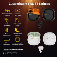 Écouteurs intra-auriculaires sans fil rechargeables, commande tactile intelligente, connexion instantanée, écouteurs pour jeux mobiles