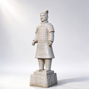 Offre Spéciale : Sculpture de <span class=keywords><strong>Guerriers</strong></span> de Terracotta <span class=keywords><strong>Chinois</strong></span>, Figurine en Pierre, Statue de <span class=keywords><strong>Guerriers</strong></span> Anciens Grandeur Nature pour Jardin - Product Image 1