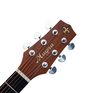 Mollo מפעל M-72 oem תמיכה באבסוד גוף sapele בחזרה & צד מהגוני גיטרה אקוסטית מותאמת אישית - Product Image 5