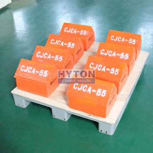 HT-CJCA-55 Yunque de acero de aleación de alto cromo para trituradora de impacto Terex <span class=keywords><strong>Canica</strong></span> MPS2500 VSI, piezas de desgaste - Product Image 3