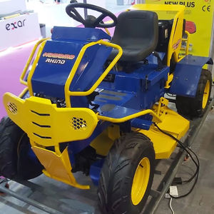Tondeuse autoportée professionnelle Kewema Rhino à moteur diesel 4 temps, châssis en acier, lame rotative, bac de ramassage arrière, monocylindre - Product Image 6