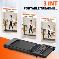 Tapis de course mécanique pliable pour usage domestique, inclinaison automatique, écran LED, multifonction, test de fréquence cardiaque, tapis de marche
