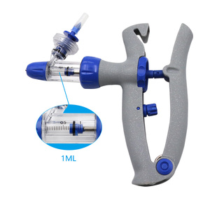 Jeringa automática de plástico para uso veterinario, jeringa de inyección continua de 5ml, a la <span class=keywords><strong>venta</strong></span> - Product Image 6