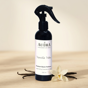 Ambientador Líquido en Aerosol con Aroma a Vainilla de 200 ml, Base de Aceites Esenciales, Larga Duración, Decoración Natural para el Hogar, Precio de Fábrica AUORA Moderno - Product Image 1