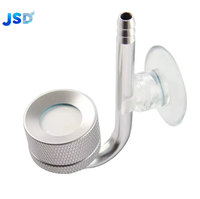Système diffuseur d'atomiseur de CO2 JSD pour aquarium, en acier inoxydable, écologique, pour aquarium planté, aquarium de poissons ornementaux, utilisation en salon