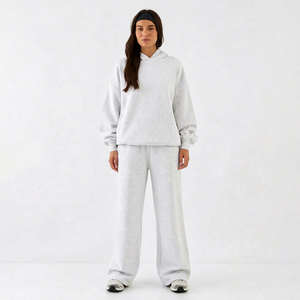 <b>Women</b>’s Oversized <b>Fleece</b> Hoodie Tracksuit Set Loose Fit Pullover Sweatshirt Wide Leg <b>Jogger</b> Pants Casual Sportswear Loungewear - Product Image 1
