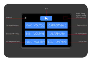 Wifi Pin Màn hình hiển thị hệ thống Công suất Meter cho giám sát Pin phí de BATERIA LiFePO4 Lithium hộp - Product Image 4
