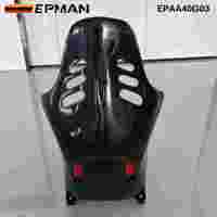 EPMAN Yarış Koltuğu Bucket Tipi JDM Euro Muscle Arabalar İçin Evrensel Uyumlu Tam Karbon Hafif Sürücü Koltuğu Yükseltmesi EPAA40G03