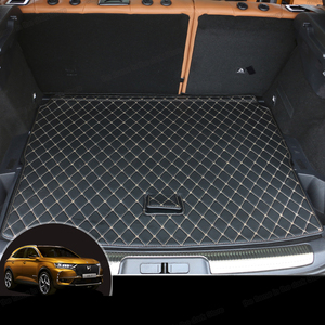 Tapis de coffre en cuir pour Citroën <span class=keywords><strong>DS7</strong></span> 2018 2019 <span class=keywords><strong>2020</strong></span>, accessoires intérieurs pour coffre arrière - Product Image 5