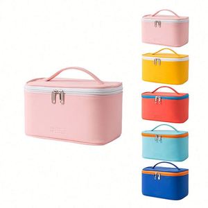 Makeup Cosmetic <b>Bags</b> for Women <b>Large</b> Travel <b>Bag</b> Girls Traveling With Brush Promotion <b>Gift</b> - Product Image 2