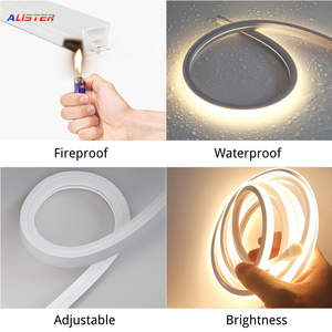 مخصص OEM اللون حجم ضوء <span class=keywords><strong>LED</strong></span> Noen شريط <span class=keywords><strong>RGB</strong></span> علامة نيون بيع المصنع مطاط سيليكون حليبي شريط جامبو