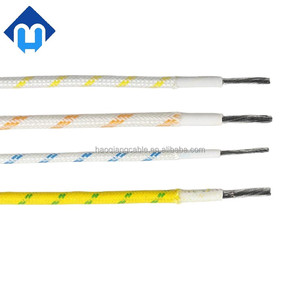 1 мм, 1,5 мм, 2,5 мм, 4 мм, 6 мм, 10 мм, 200 ° Высокотемпературный электрический силиконовый провод и кабель C 500V в оплетке из стекловолокна для печей - Product Image 5