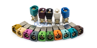 Cable de Extensión de Señal Automotriz HSD Jack y USB A, HSD 4P con Codificación Z Hembra a USB 2.0 Tipo A Macho