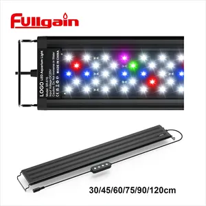 Fullgain Shenzhen 3 pies 4 pies 3 pies 24 pulgadas 1,2 m 1,5 m 40W 75W 3000K Control inteligente espectro completo Sr616 acuario plantado Rgb Luz