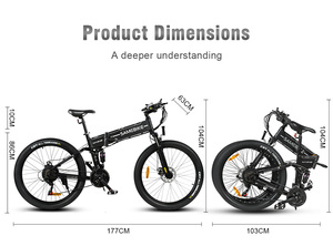 SAMEBIKE OEM 26inch Mountain Ebike for Adult 250W750D High <b>Power</b> Motor Electric Bicycle - Product Image 2