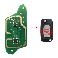 Carte de circuit imprimé de clé de voiture à distance 433 MHz PCF7961M HITAGS AES 4A Chip pour Renault Megane III Twingo CWTWB1G767 Mercedes Benz Smart