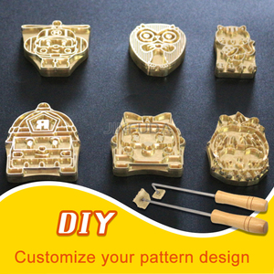 Envío gratis al por mayor Logotipo de pan personalizado sellos/sellos de cuero de marca de madera/sellos de trabajo de madera - Product Image 3