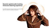 1MORE CLASSIC HQ36 Retro Over-Ear Wireless Headphones LDAC Dynamic Drivers Leather Design-Audiophile Grade Travel Mobile Phones.