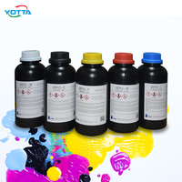Tinta Cetak Yotta Multi-Fungsi Perekat Kuat Ramah Lingkungan Dapat Dikeringkan dengan UV LED untuk Kepala Cetak Ricoh, Bahan Fleksibel, Printer Inkjet
