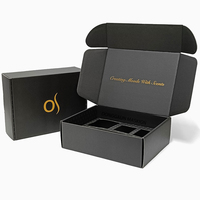 Boîte cadeau personnalisée en carton, boîtes d'expédition et d'envoi, boîtes pliables en papier ondulé avec logo, emballage