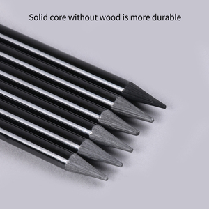 Set di Matite Artistiche a Carbone di Legno Giorgione, Fusto Nero, Stampa UV, Servizio Personalizzato all'Ingrosso, Forniture Professionali <span class=keywords><strong>per</strong></span> <span class=keywords><strong>Disegno</strong></span> - Product Image 4