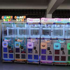 Macchina da Gioco a Premi con Clip Lifun Rainny, Portachiavi con Bambola, Gioco a Gettoni con Armadietto Premi - Product Image 2