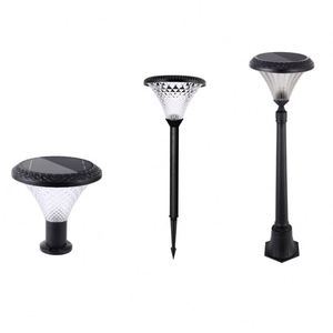 Luz de Pilar led solar para exteriores, farol resistente al agua ip65 para jardín, Estilo Vintage - Product Image 4