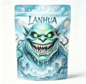 Bolsa personalizada con cierre cuádruple a prueba de niños, cremallera deslizante, ASTM D3475, a prueba de olores, opaca, con cierre de cremallera, de fábrica OEM, entrega en 2 semanas - Product Image 2