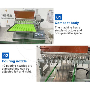 Máy Làm Kẹo Nhỏ Đựng Sô Cô La Nhỏ Cho Dây Chuyền Sản Xuất Sô Cô La Nhỏ Giá - Product Image 3