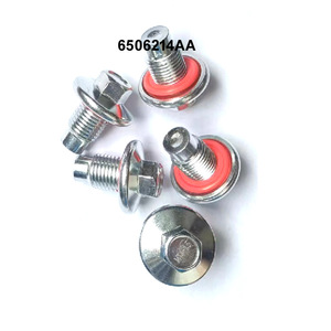 Engine Drain <b>Plug</b> With Oil Drain Valve 6506214AA Steel For <b>Replace</b> Repair - Product Image 1