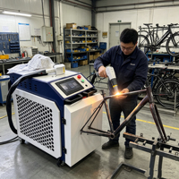 Nouvelle machine de décapage de peinture au laser à fibre pulsée portable 1500W, pour bois/métal/aluminium, écologique, sans dommages