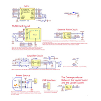WT2003H4-Chip de grabadora de sonido IC, 16 Pines, UART, Control Serial programable, Mp3, WAV, decodificador, Chip de voz