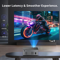Proyektor WIFI Android Full HD Pintar Grosir 4K Home Cinema Proyektor Ponsel Video Native 1080P Portabel Mini Proyektor