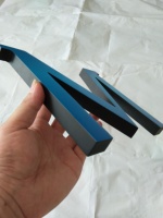 Lettres et chiffres en acrylique 3D personnalisés sur mesure, découpés au laser, logo d'entreprise en acrylique plat pour la décoration murale de bureau