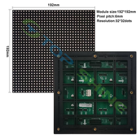 Module de service avant à vis extérieur P6 192*192mm Affichage LED Module LED d'entretien avant Extérieur polychrome