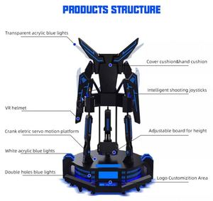 SportVR Standing VR Flight Simulator 9d VR Rides 9d Standing up Simulador for Sale - Product Image 3