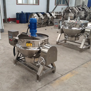 300 commerciale industriale 500 600 litri fagioli pentola di cottura in acciaio inox a vapore pentola ad alta pressione per la carne - Product Image 2