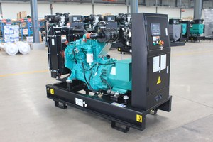 Para Cummins 4B3.9-G12 Grupo electrógeno silencioso 25kw con alternador Leroy Somer Marco abierto de arranque automático - Product Image 2