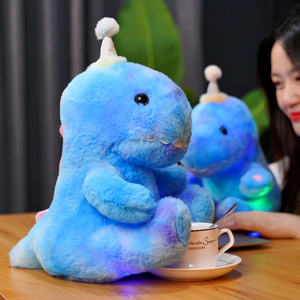 Dinosaurio de peluche iluminado personalizado al por mayor, juguete de peluche con características iluminadas - Product Image 3