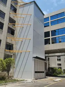 Elevador de carga vertical para armazém hidráulico de mercadorias, elevador de carga personalizado de 1-5 toneladas