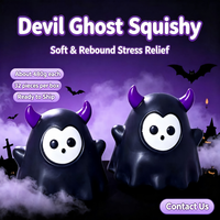 Jouet anti-stress à rebond lent, grande taille, à presser, pour Halloween, le plus vendu