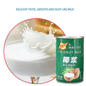 เครื่องดื่มน้ำกะทิ น้ำกะทิ 400 มล. วัตถุดิบชานม ครีม<span class=keywords><strong>มะพร้าว</strong></span> เครื่องดื่มผสม 0% โปรตีน - Product Image 2