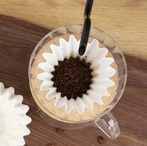 Papel de filtro de café por goteo blanco de 100 piezas al por mayor, diseño industrial clásico, respetuoso con el medio ambiente, personalizado, buenos accesorios almacenados - Product Image 6