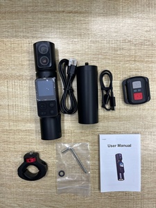 HD 6K Handheld Action <b>Camera</b> EIS Anti-Shake Dual Rotating Lenses WIFI Connectivity Large Battery Day <b>Night</b> <b>Vision</b> CMOS MicroSD - Product Image 6