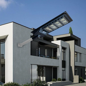 Réverbère à énergie solaire 400w sans crainte de tempête assurant la luminosité la nuit - Product Image 6