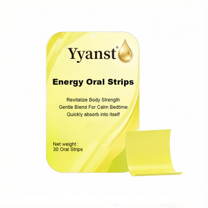 OEM Films Énergétiques Oraux Ultra-Fins à Absorption Rapide, Doux pour la Nuit, Vitalité Diurne et Bien-être, 30 Sachets Dissolvables Jaunes - Product Image 1