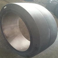 Pneu solide à pression 22X9X16 22X12X16 28X12X22 28X14X22 nouveau produit roue en caoutchouc solide