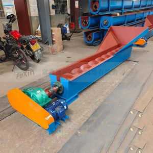 Transportador Espiral de 5.5 Kw, 380 V, Inclinado, Velocidad Ajustable, Durable, para Plantas de Manufactura - Product Image 1